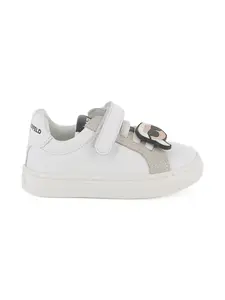 Кроссовки с логотипом KARL LAGERFELD KIDS, белый