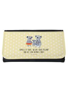 Кошелек Mr. & Mrs. Panda, желтый пастельный
