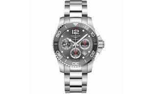 LONGINES Часы HydroConquest L3.783.4.76.6, Gray Dial
