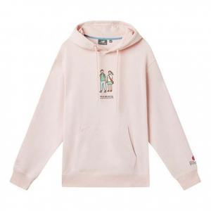 Худи New Balance x Zero Per Zero Casual Sports Round Neck Hoodie 'Pink', розовый