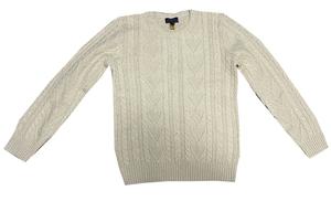 Трикотажная футболка поло Ralph Lauren Ecru детская весна-лето 2023