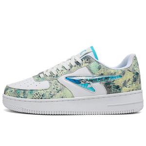 MEIKE Кроссовки для скейтбординга с нескользящим и износостойким покрытием, унисекс, белые, светло-зеленые