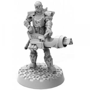 Ролевая игра Archon Studio Starfinder Masterclass Miniatures: Half-Orc Soldier