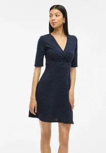 Vimilja kurzärmeliges платье повседневное Vila, Navy Blazer