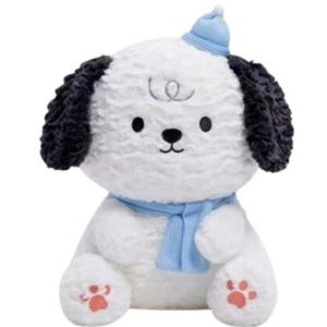 Капюшонный плюшевый щенок высота 23cm/35cm/45cm Fat Fat Dragon