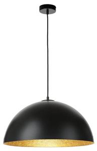 Подвесной светильник Licht-Erlebnisse FERRA, черный - золотой - серый металлик