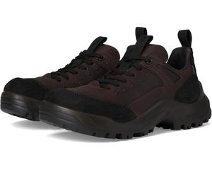 Треккинговые кроссовки ECCO Sport Offroad Waterproof Lace-Up Hiking Shoes, цвет Black Nubuck/Mocha Oil Nubuck