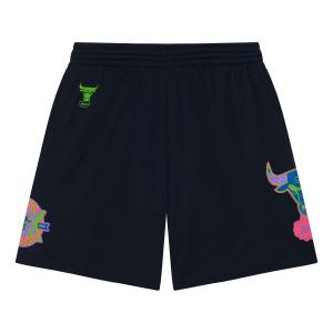 Спортивные шорты Mitchell & Ness x NBA Color Bomb Shorts 'Chicago Bulls', черный