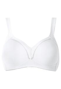 Бюстгальтер без косточек Triumph BH ohne Bügel Cotton Shaper, белый