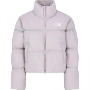 Пуховая куртка женская The North Face, серый фиолетовый