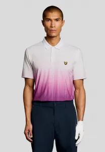 Футболка-Поло с градиентным переходом для гольфа Lyle & Scott, Techno Purple