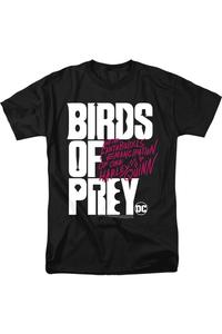 Футболка с коротким рукавом и логотипом Birds Of Prey для взрослых Gildan, черный