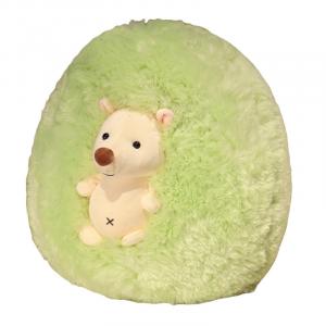 Мягкая игрушка милый и игривый дикобраз 30cm/40cm/60cm высота MLING, зеленый