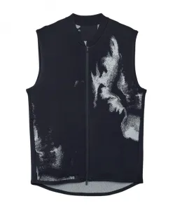 Черный пуловер на молнии с боковыми карманами. Y-3, черный