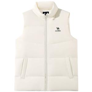 Женская безрукавка со стойкой утолщенная Others CAMEL, oat хаки