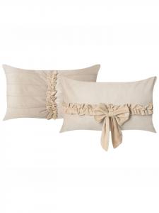 Beliani Комплект из 2 декоративных подушек BELLE бежевого цвета