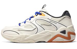 Кроссовки мужские D"LITES HYPER BURST Chunky с низким верхом белого, черного, оранжевого, фиолетового цвета Skechers