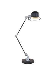 Настольная лампа Ø 15,5 x (В)68 см в черном и серебристом цветах Licht-Erlebnisse