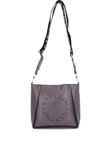 Сумка через плечо с логотипом STELLA MCCARTNEY, коричневый