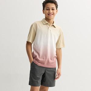 Мальчиковый футболка-поло relaxed fashion, размеры 8-20 regular и husky Sonoma Goods For Life, Gradient Tan