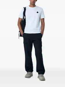 Футболка с логотипом Moncler, синий