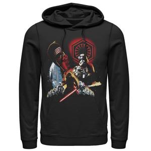 Мужская толстовка с принтом The Force Awakens Enemies и коллажем Star Wars