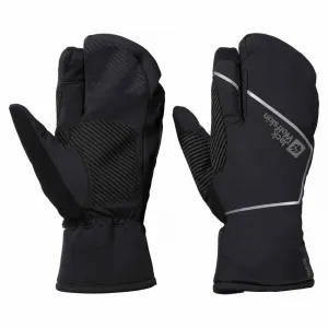 Перчатки Jack Wolfskin Morobbia Lobster, черный