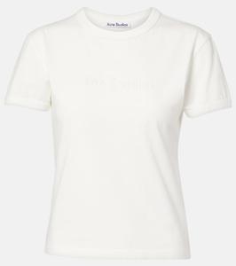 Футболка Etza из хлопкового джерси Acne Studios, Cold White