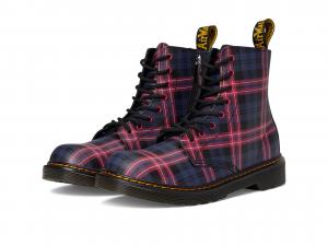 Ботинки Dr. Martens Kid's Collection 1460 Pascal, цвет Black/Multi