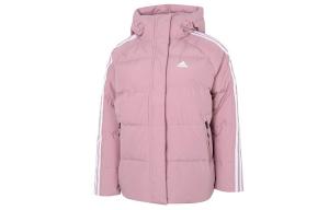 Пуховик женский розовый Adidas