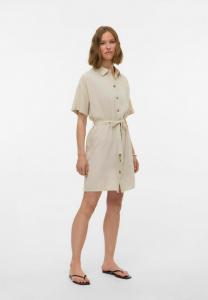 Платье Vero Moda THEA KURZES, Moonbeam/Off-White
