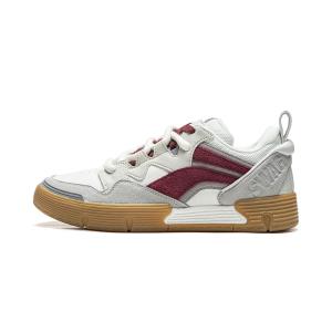 Кроссовки Lightweight And Wear resistant Low top Casual Shoes Unisex LiNing, слоновая кость/серый