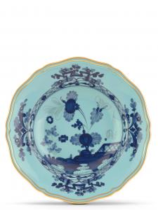 Суповая тарелка 'Oriente Italiano' ⌀ 24 см GINORI 1735, голубой