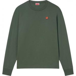 KENZO Свитшот SS24 мужской темный хаки