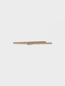 Ремень с квадратной пряжкой Miesrohe, цвет Beg[037]