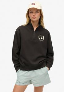 Толстовка Superdry & Co Sweatshirt, Charcoal/Dark Grey