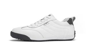 RED DRAGONFLY Низкие повседневные мужские туфли бело-серые, цвет White Gray