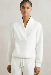 Толстовка annabel из трикотажа Reiss, Ivory