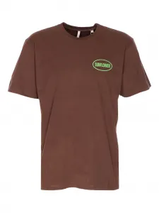 Футболка с логотипом Sunflower, коричневый