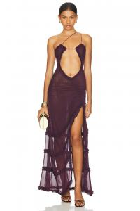 Платье макси fatale Jaded London, цвет dusk