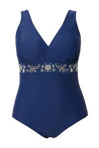 Ulla Popken Купальник в цвете Azure, Dark Blue