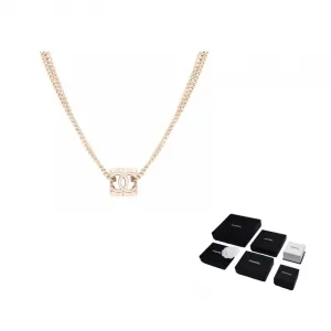CHANEL Золотое ожерелье из сплава Alloy Necklaces