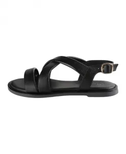 Плоские сандалии L37, черный