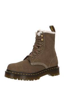 Ботильоны на шнуровке Dr. Martens Lace-Up Ankle Boots Pascal Bex, хаки