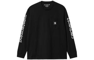 Футболка X Mastermind с длинным рукавом и карманом, свободного кроя Carhartt WIP, черный
