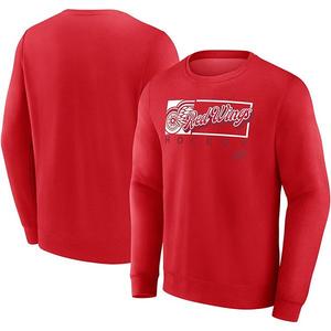 Мужской красный свитшот detroit red wings focus fleece Fanatics