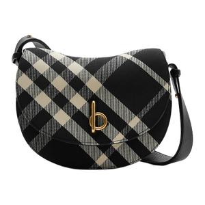 Burberry Полиэстеровая женская сумка через плечо черная