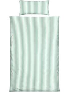 Постельное белье из жатого хлопка Ингольштадт цвета нефрита Erwin Müller, 155 x 220 + 80 x 80 см