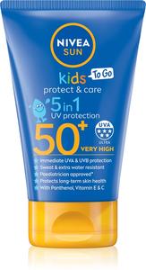 Солнцезащитный лосьон Sun Kids «5 в 1» для детей Nivea, spf 50+ 50 мл