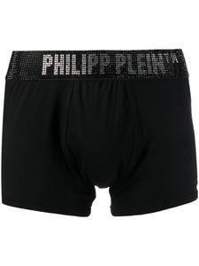 Philipp Plein боксеры Stones с логотипом, черный